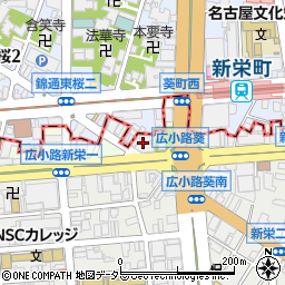 カリーズニアミー周辺の地図