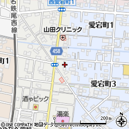 愛知県津島市西愛宕町2丁目167周辺の地図