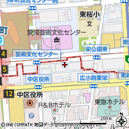 株式会社アルビオン　名古屋支店周辺の地図