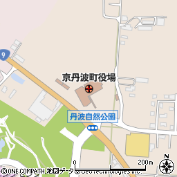 京丹波町役場　会計室周辺の地図