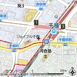 シティファミール千種周辺の地図