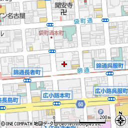 愛知県名古屋市中区錦3丁目20-27周辺の地図