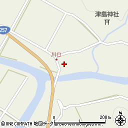愛知県北設楽郡設楽町西納庫四斗蒔田周辺の地図