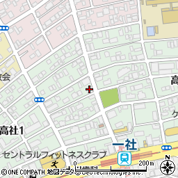 名古屋銀行一社支店周辺の地図