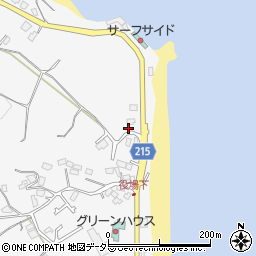 神奈川県三浦市南下浦町金田1周辺の地図