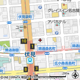 四川火鍋 豪運來 ごううんらい 伏見店周辺の地図