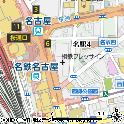 伊藤忠アビエーション株式会社　名古屋支店周辺の地図