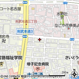 愛知県名古屋市中村区竹橋町31周辺の地図