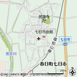 兵庫県丹波市春日町七日市333周辺の地図
