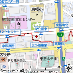 愛知県名古屋市東区西新町周辺の地図