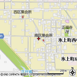 兵庫県丹波市氷上町西中435周辺の地図