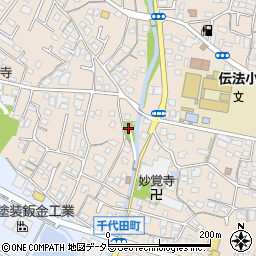 三十番神社周辺の地図