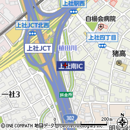 愛知県名古屋市名東区上社4丁目29周辺の地図