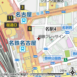 La Soeur AUX BACCHANALES 名古屋周辺の地図