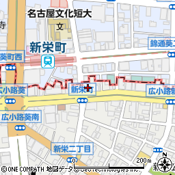 丸紅テクノラバー株式会社　名古屋支店周辺の地図