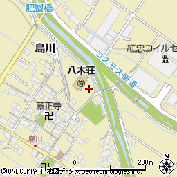 滋賀県愛知郡愛荘町島川1050周辺の地図