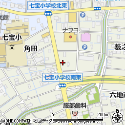 愛知県あま市七宝町桂城之堀30周辺の地図