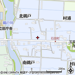 愛知県愛西市石田町北鵜戸101周辺の地図