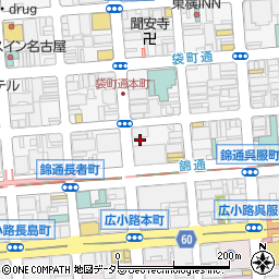 愛知県名古屋市中区錦3丁目20-30周辺の地図