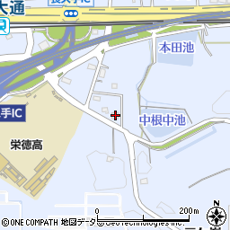愛知県長久手市岩作三ケ峯1-151周辺の地図