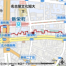 株式会社プロトリオス　名古屋支社周辺の地図