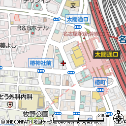 上野クリニック　名古屋医院周辺の地図