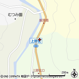 兵庫県宍粟市波賀町上野586周辺の地図