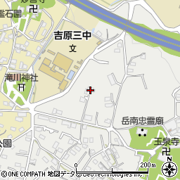 静岡県富士市比奈2086周辺の地図