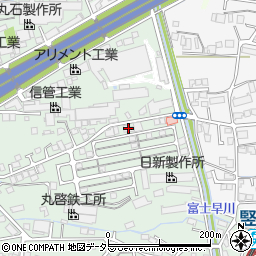 富士ボクシングジム周辺の地図
