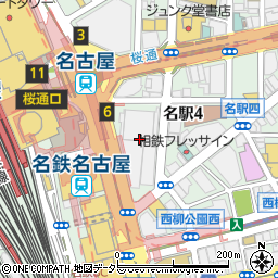 ドトールコーヒーショップ名駅サンロード店周辺の地図