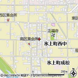 兵庫県丹波市氷上町西中265周辺の地図
