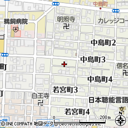 愛知県名古屋市中村区中島町3丁目31周辺の地図