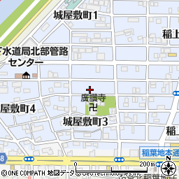 愛知県名古屋市中村区城屋敷町3丁目4周辺の地図