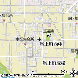 兵庫県丹波市氷上町西中263周辺の地図