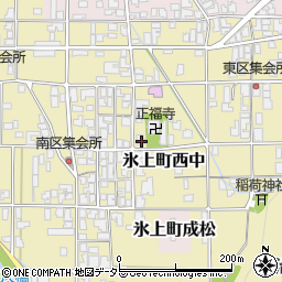 兵庫県丹波市氷上町西中110周辺の地図