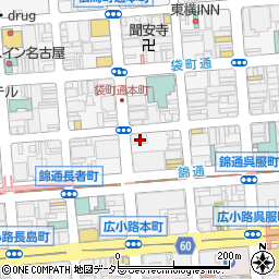愛知県名古屋市中区錦3丁目20-1周辺の地図