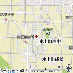 兵庫県丹波市氷上町西中274周辺の地図