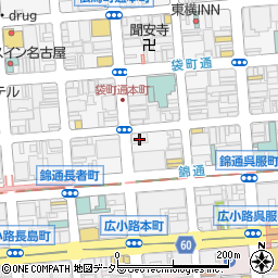 第７錦ビル駐車場周辺の地図