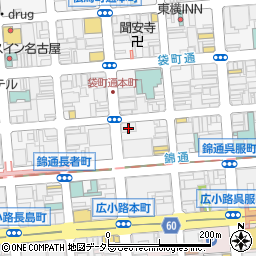 第７錦ビル駐車場周辺の地図