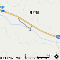 愛知県豊田市明川町フセタ周辺の地図