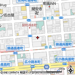 愛知県名古屋市中区錦3丁目20-4周辺の地図