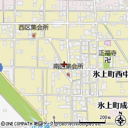 兵庫県丹波市氷上町西中421周辺の地図