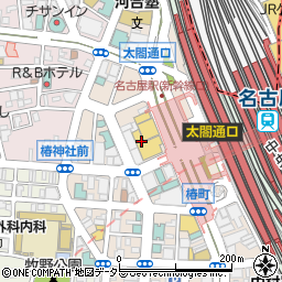 矢場とん 名古屋駅エスカ店周辺の地図