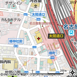 ゆうちょ銀行ビックカメラ名古屋駅西店内出張所 ＡＴＭ周辺の地図