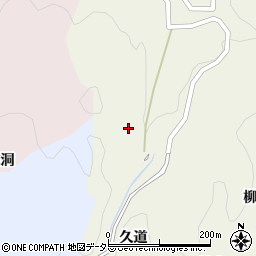 愛知県豊田市新盛町久道周辺の地図
