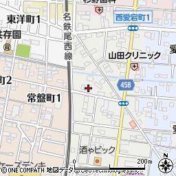 愛知県津島市西愛宕町2丁目6周辺の地図