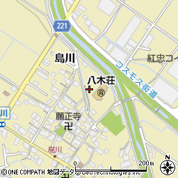 〒529-1223 滋賀県愛知郡愛荘町島川の地図