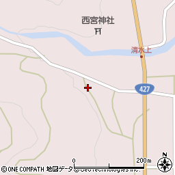 兵庫県多可郡多可町加美区清水565周辺の地図