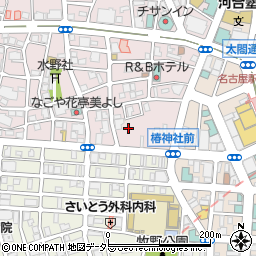 愛知県名古屋市中村区則武2丁目6周辺の地図