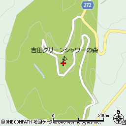 雲南市役所　その他の施設吉田グリーンシャワーの森周辺の地図